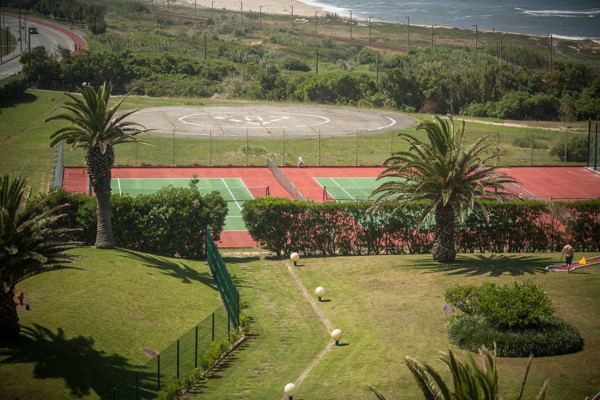 Hotel Solverde Spa And Wellness Center Vila Nova de Gaia Eksteriør bilde Tennis courts at the Stellenbosch University