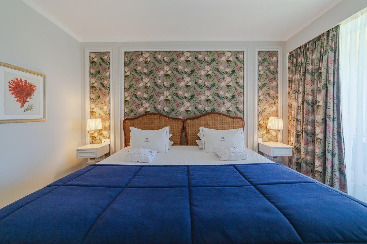 Hotel Solverde Spa And Wellness Center Vila Nova de Gaia Eksteriør bilde A bedroom at the hotel